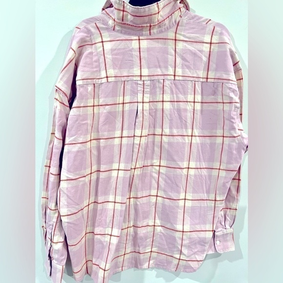 Levi’s Button-up Shirt Women's Levi's® Henri Flannel
LESLIE PLAID LILAC XXL - Picture 4 of 7